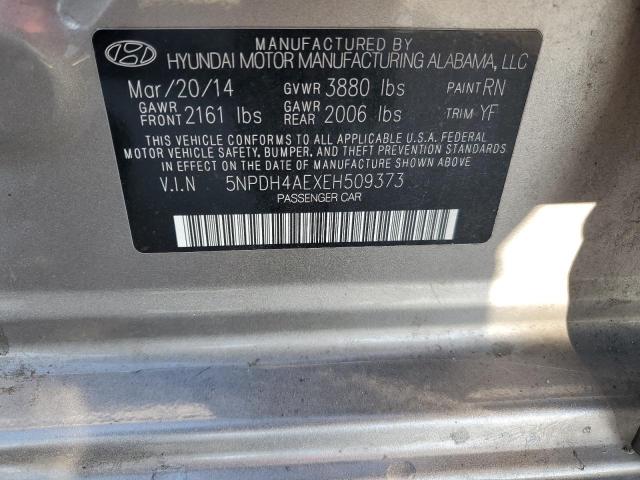 Photo 11 VIN: 5NPDH4AEXEH509373 - HYUNDAI ELANTRA 