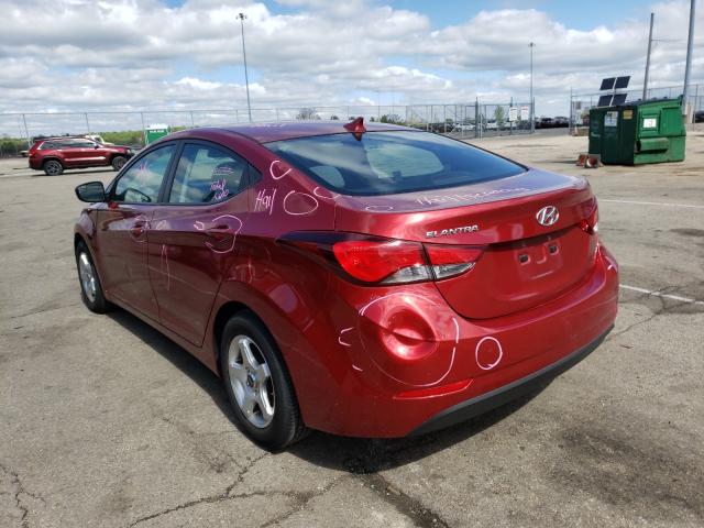 Photo 2 VIN: 5NPDH4AEXEH531308 - HYUNDAI ELANTRA SE 