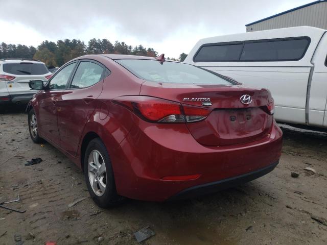 Photo 2 VIN: 5NPDH4AEXEH535942 - HYUNDAI ELANTRA SE 