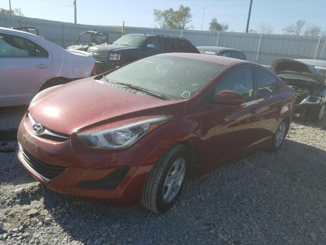 Photo 1 VIN: 5NPDH4AEXEH539697 - HYUNDAI ELANTRA SE 