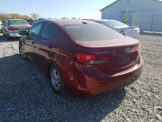 Photo 2 VIN: 5NPDH4AEXEH539697 - HYUNDAI ELANTRA SE 