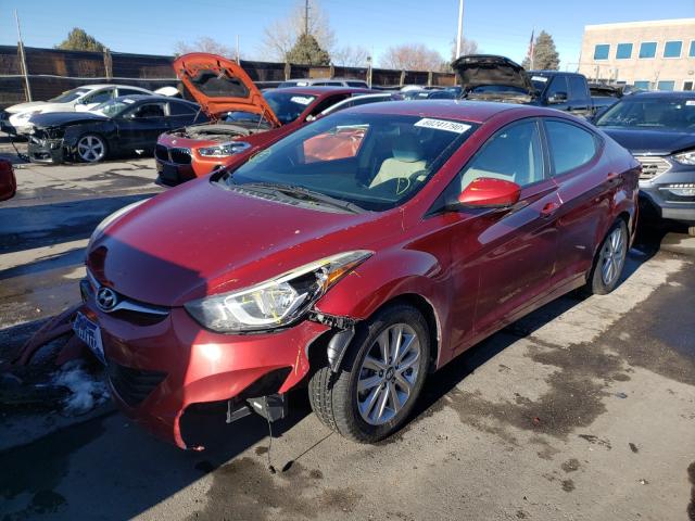 Photo 1 VIN: 5NPDH4AEXEH544706 - HYUNDAI ELANTRA SE 