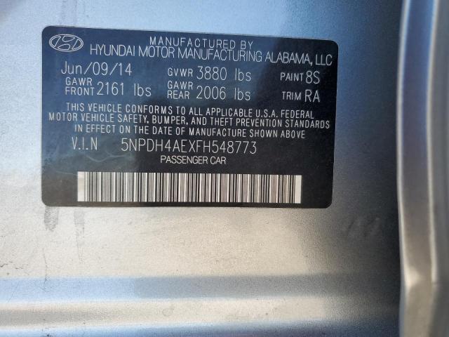 Photo 11 VIN: 5NPDH4AEXFH548773 - HYUNDAI ELANTRA 