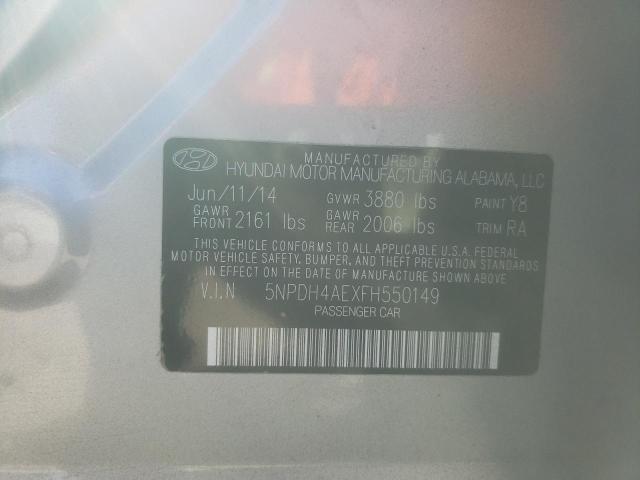 Photo 11 VIN: 5NPDH4AEXFH550149 - HYUNDAI ELANTRA SE 