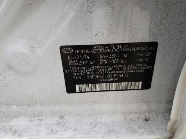 Photo 11 VIN: 5NPDH4AEXFH555433 - HYUNDAI ELANTRA SE 