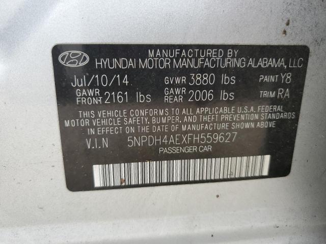 Photo 11 VIN: 5NPDH4AEXFH559627 - HYUNDAI ELANTRA SE 