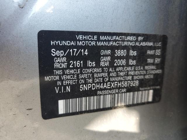 Photo 11 VIN: 5NPDH4AEXFH587928 - HYUNDAI ELANTRA SE 