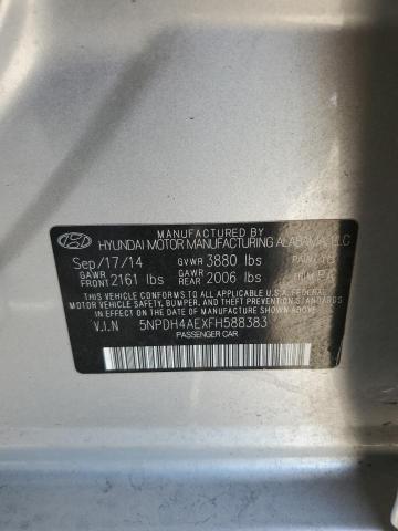 Photo 11 VIN: 5NPDH4AEXFH588383 - HYUNDAI ELANTRA 