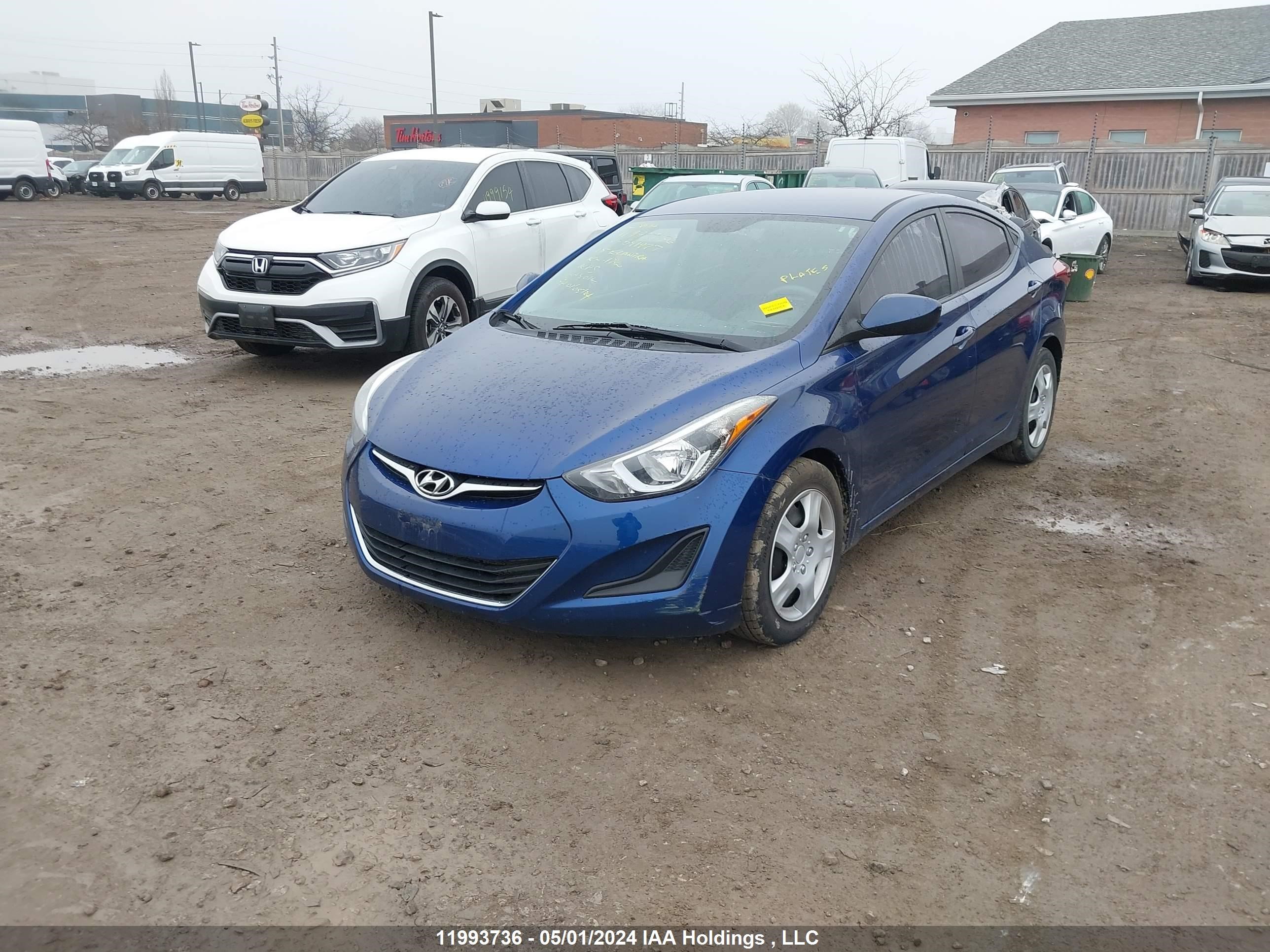 Photo 1 VIN: 5NPDH4AEXFH591977 - HYUNDAI ELANTRA 