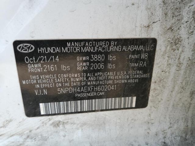 Photo 11 VIN: 5NPDH4AEXFH602041 - HYUNDAI ELANTRA SE 