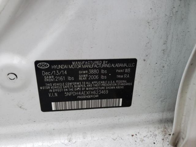 Photo 11 VIN: 5NPDH4AEXFH623469 - HYUNDAI ELANTRA SE 