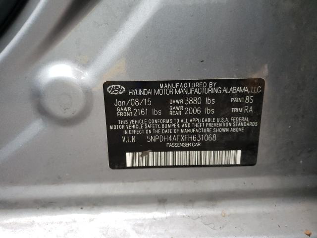 Photo 11 VIN: 5NPDH4AEXFH631068 - HYUNDAI ELANTRA 