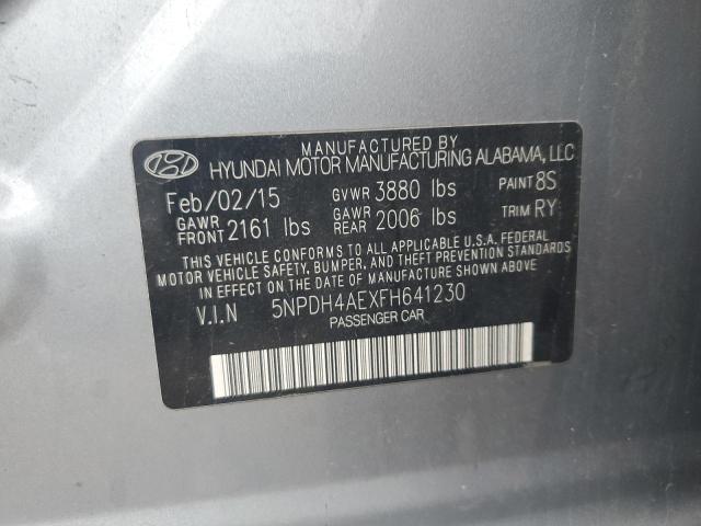 Photo 11 VIN: 5NPDH4AEXFH641230 - HYUNDAI ELANTRA SE 