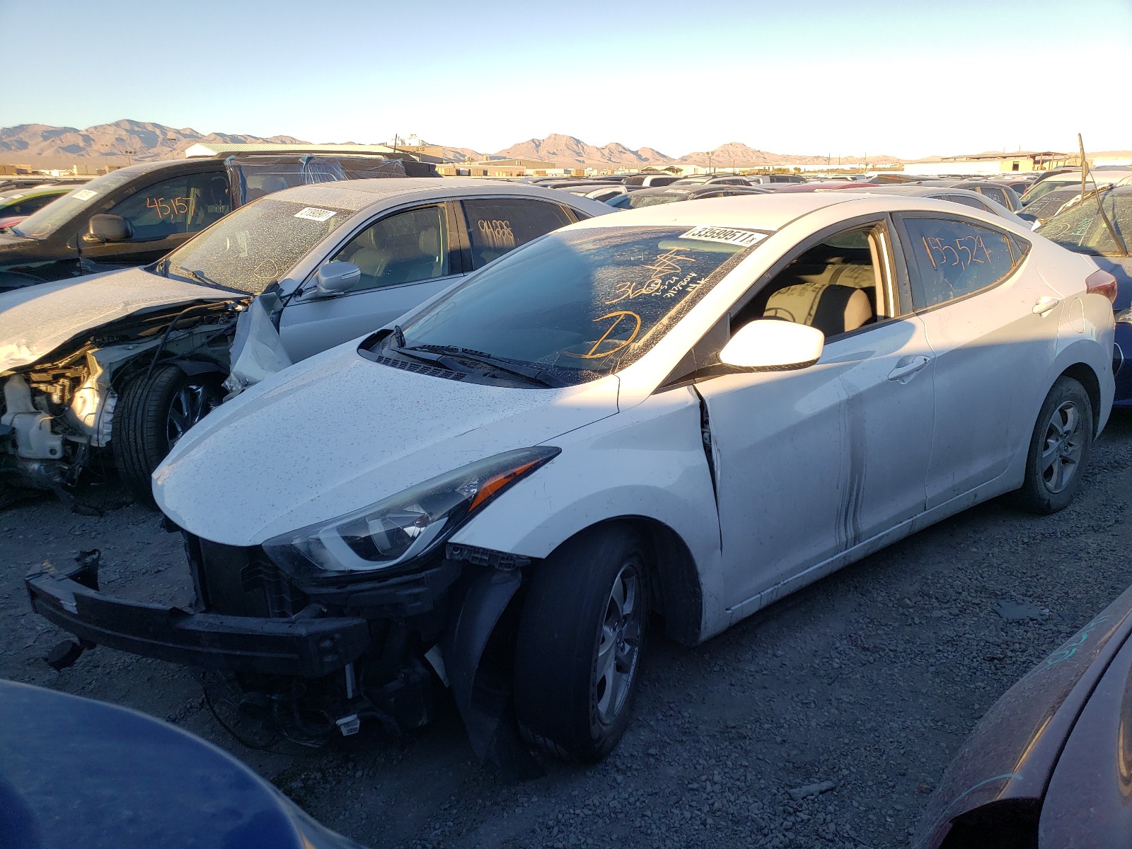 Photo 1 VIN: 5NPDH4AEXFH643205 - HYUNDAI ELANTRA SE 