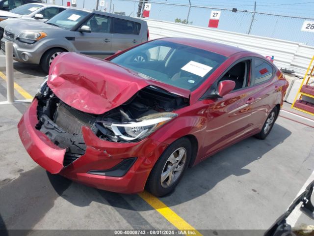 Photo 1 VIN: 5NPDH4AEXFH646248 - HYUNDAI ELANTRA 