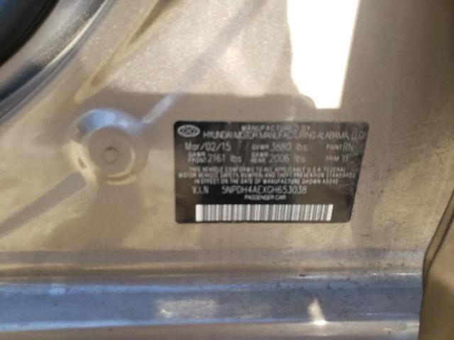 Photo 9 VIN: 5NPDH4AEXGH653038 - HYUNDAI ELANTRA SE 