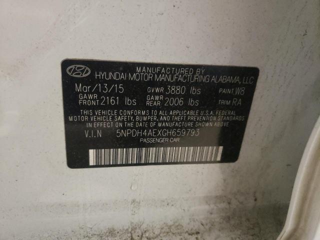 Photo 11 VIN: 5NPDH4AEXGH659793 - HYUNDAI ELANTRA SE 