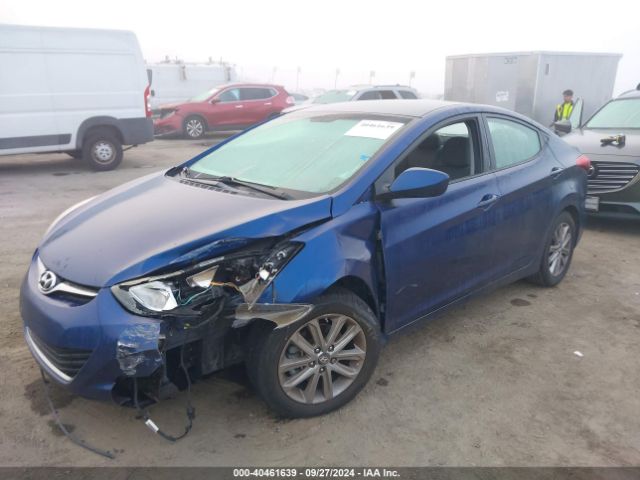 Photo 1 VIN: 5NPDH4AEXGH660975 - HYUNDAI ELANTRA 