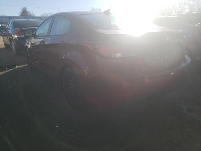 Photo 2 VIN: 5NPDH4AEXGH673225 - HYUNDAI ELANTRA SE 