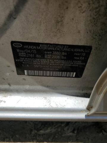 Photo 11 VIN: 5NPDH4AEXGH690171 - HYUNDAI ELANTRA SE 