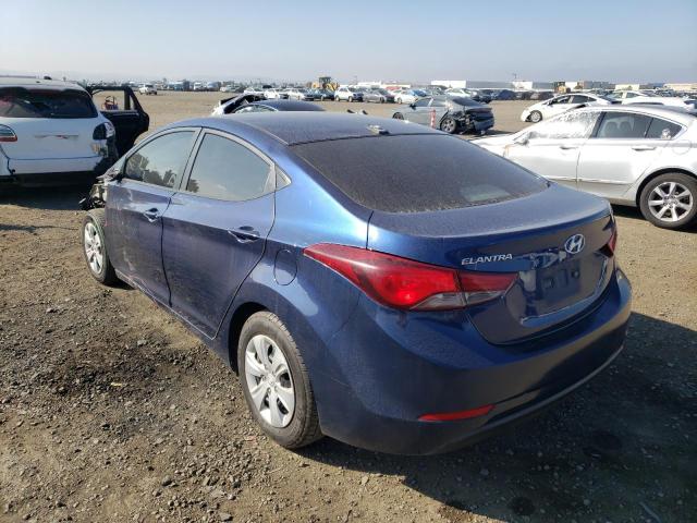 Photo 2 VIN: 5NPDH4AEXGH693054 - HYUNDAI ELANTRA SE 