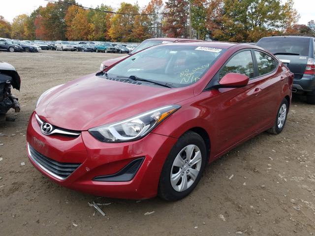 Photo 1 VIN: 5NPDH4AEXGH696326 - HYUNDAI ELANTRA SE 