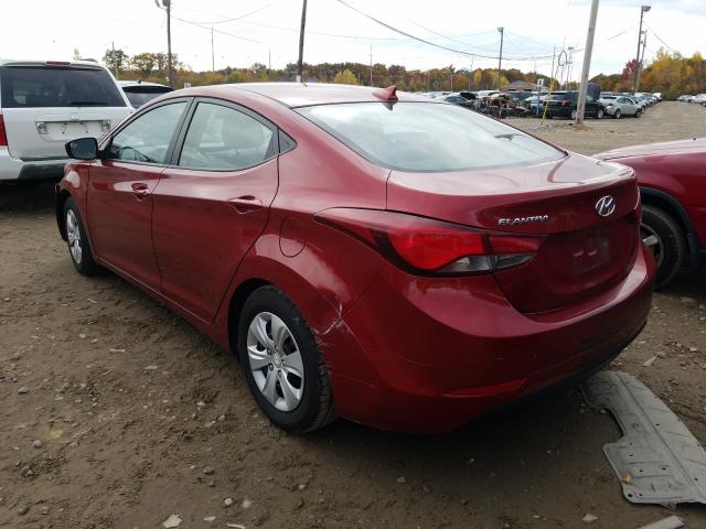 Photo 2 VIN: 5NPDH4AEXGH696326 - HYUNDAI ELANTRA SE 