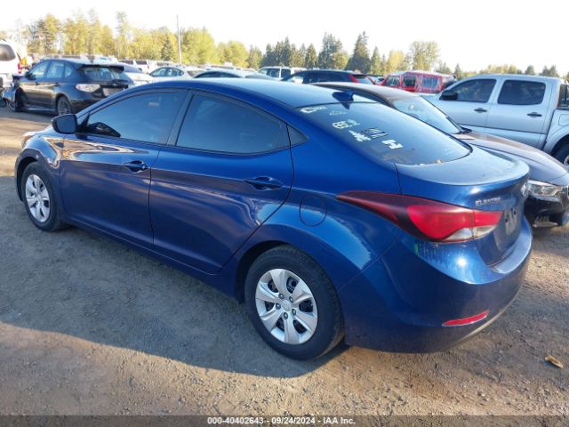 Photo 2 VIN: 5NPDH4AEXGH697377 - HYUNDAI ELANTRA 