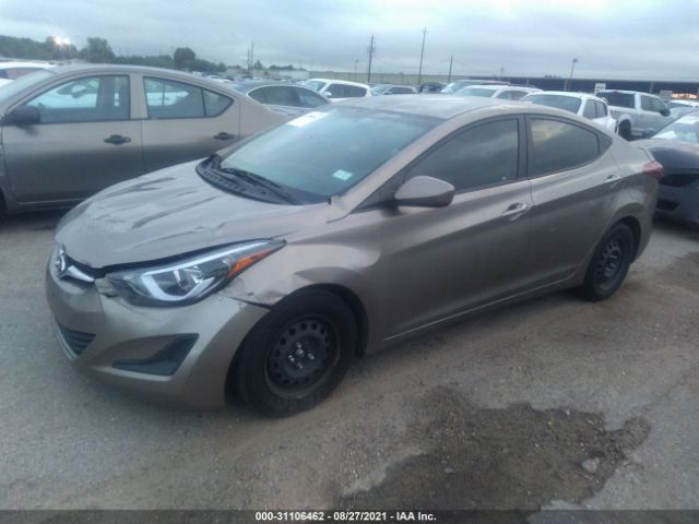 Photo 1 VIN: 5NPDH4AEXGH700021 - HYUNDAI ELANTRA 