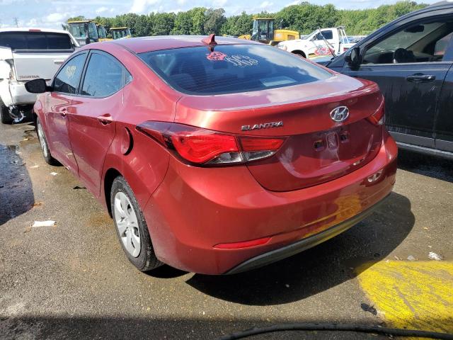 Photo 2 VIN: 5NPDH4AEXGH700262 - HYUNDAI ELANTRA SE 