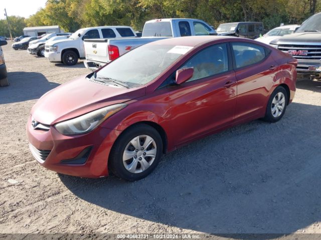 Photo 1 VIN: 5NPDH4AEXGH703792 - HYUNDAI ELANTRA 