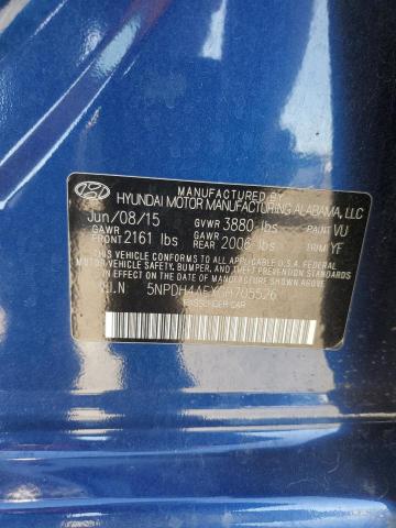 Photo 11 VIN: 5NPDH4AEXGH705526 - HYUNDAI ELANTRA SE 