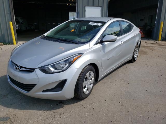 Photo 1 VIN: 5NPDH4AEXGH709091 - HYUNDAI ELANTRA SE 