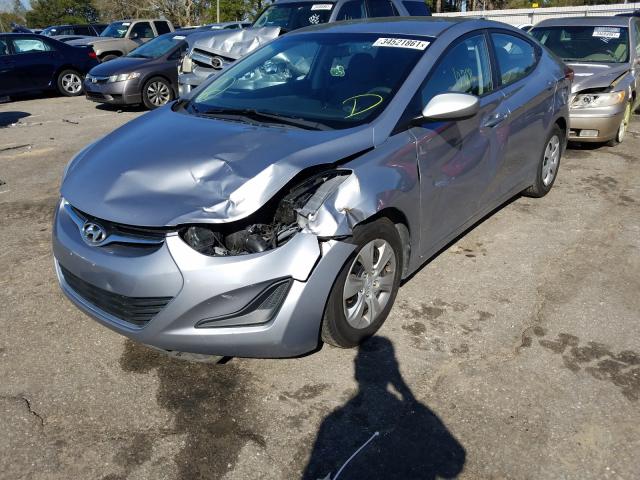 Photo 1 VIN: 5NPDH4AEXGH710323 - HYUNDAI ELANTRA SE 