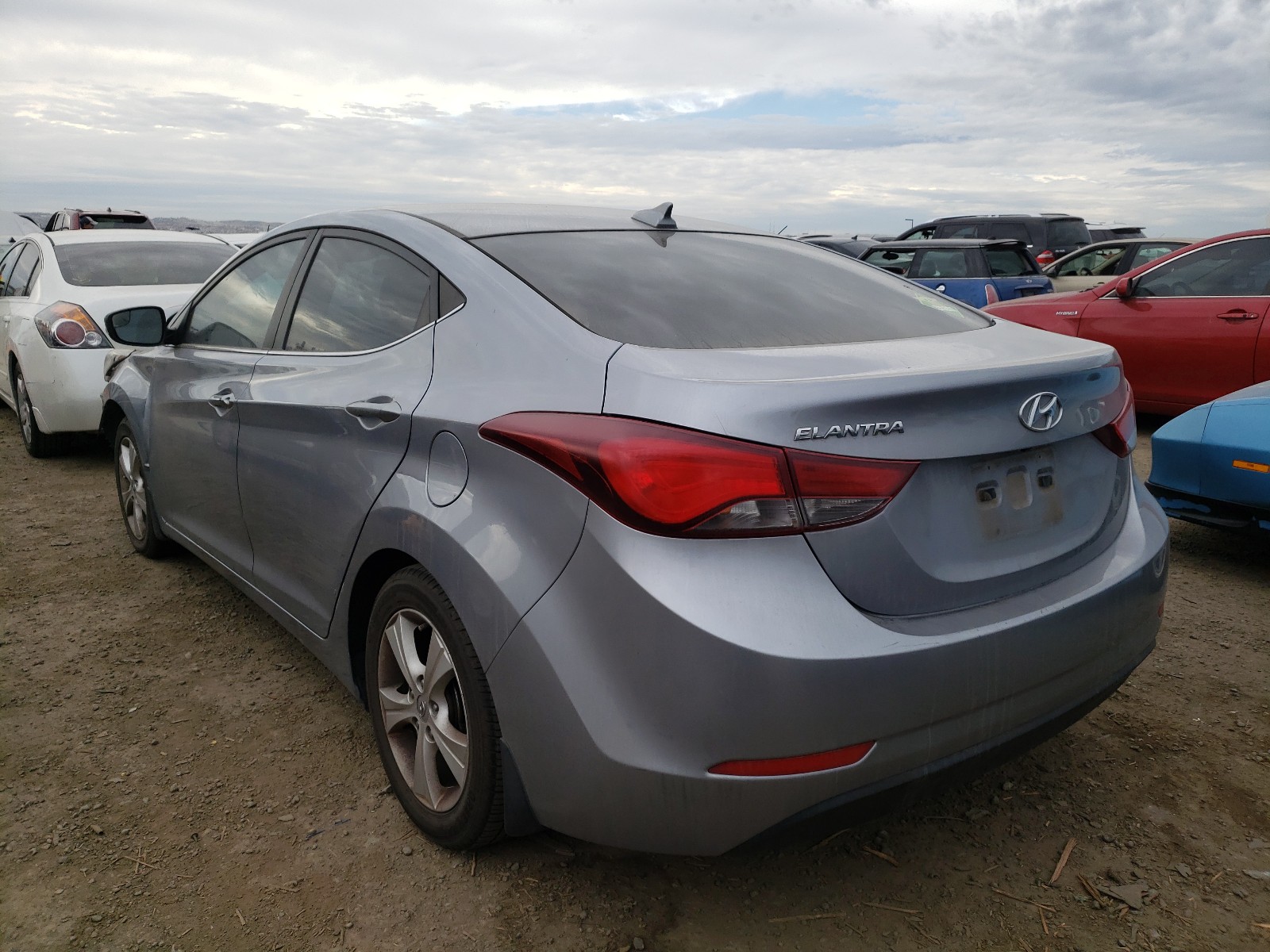 Photo 2 VIN: 5NPDH4AEXGH727557 - HYUNDAI ELANTRA SE 