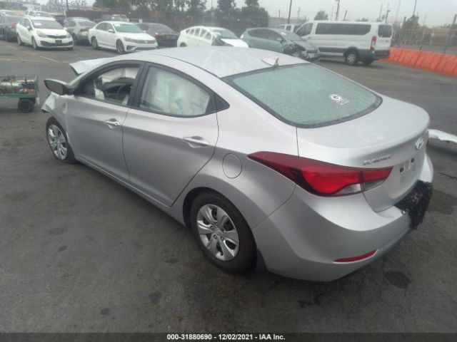 Photo 2 VIN: 5NPDH4AEXGH734587 - HYUNDAI ELANTRA 