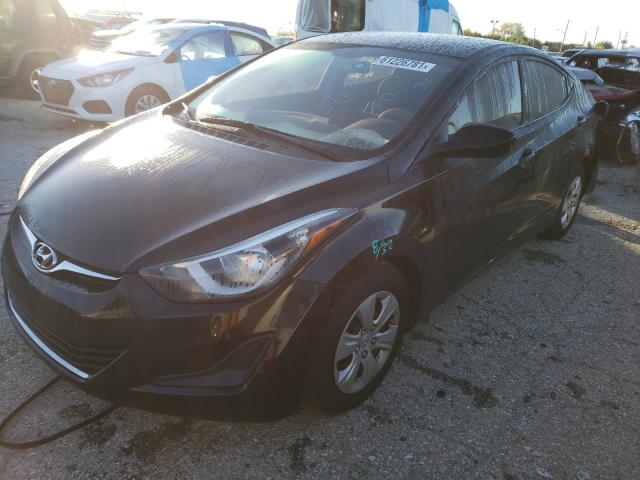 Photo 1 VIN: 5NPDH4AEXGH737649 - HYUNDAI ELANTRA SE 