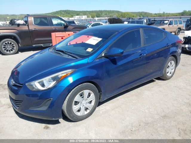 Photo 1 VIN: 5NPDH4AEXGH745721 - HYUNDAI ELANTRA 