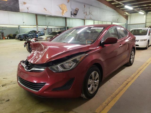 Photo 1 VIN: 5NPDH4AEXGH753205 - HYUNDAI ELANTRA SE 