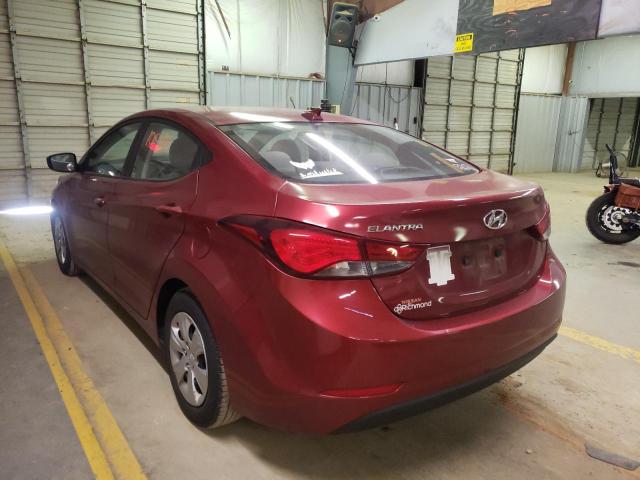 Photo 2 VIN: 5NPDH4AEXGH753205 - HYUNDAI ELANTRA SE 