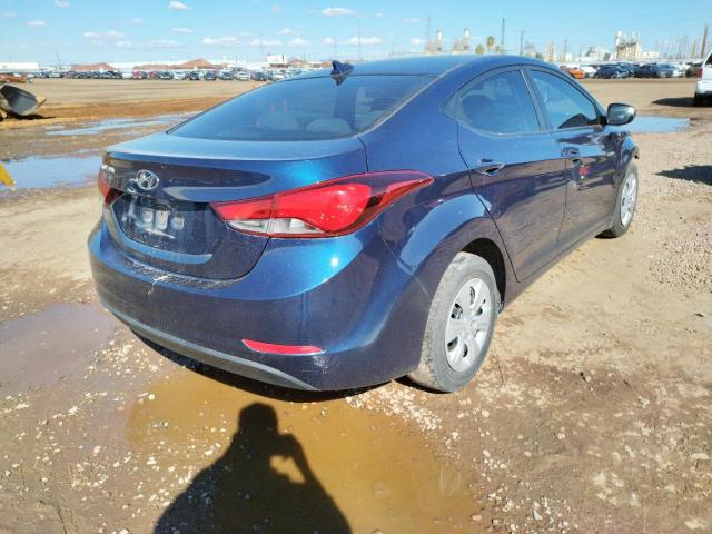 Photo 3 VIN: 5NPDH4AEXGH755620 - HYUNDAI ELANTRA SE 