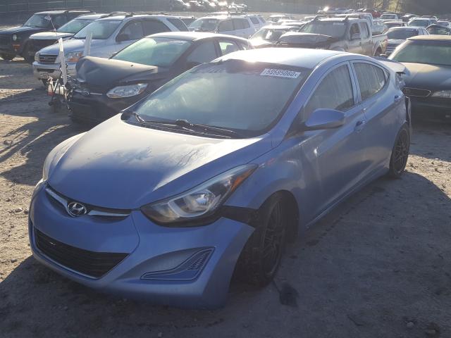 Photo 1 VIN: 5NPDH4AEXGH769498 - HYUNDAI ELANTRA SE 