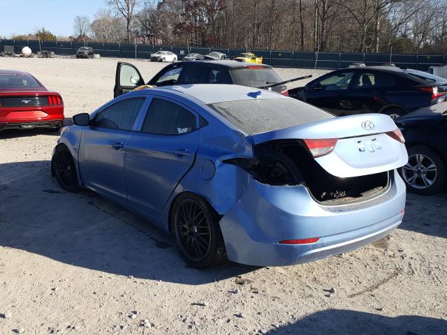 Photo 2 VIN: 5NPDH4AEXGH769498 - HYUNDAI ELANTRA SE 