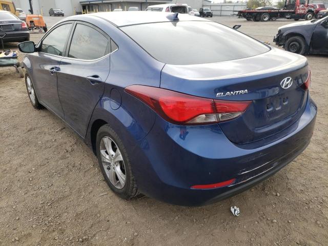 Photo 2 VIN: 5NPDH4AEXGH787936 - HYUNDAI ELANTRA SE 