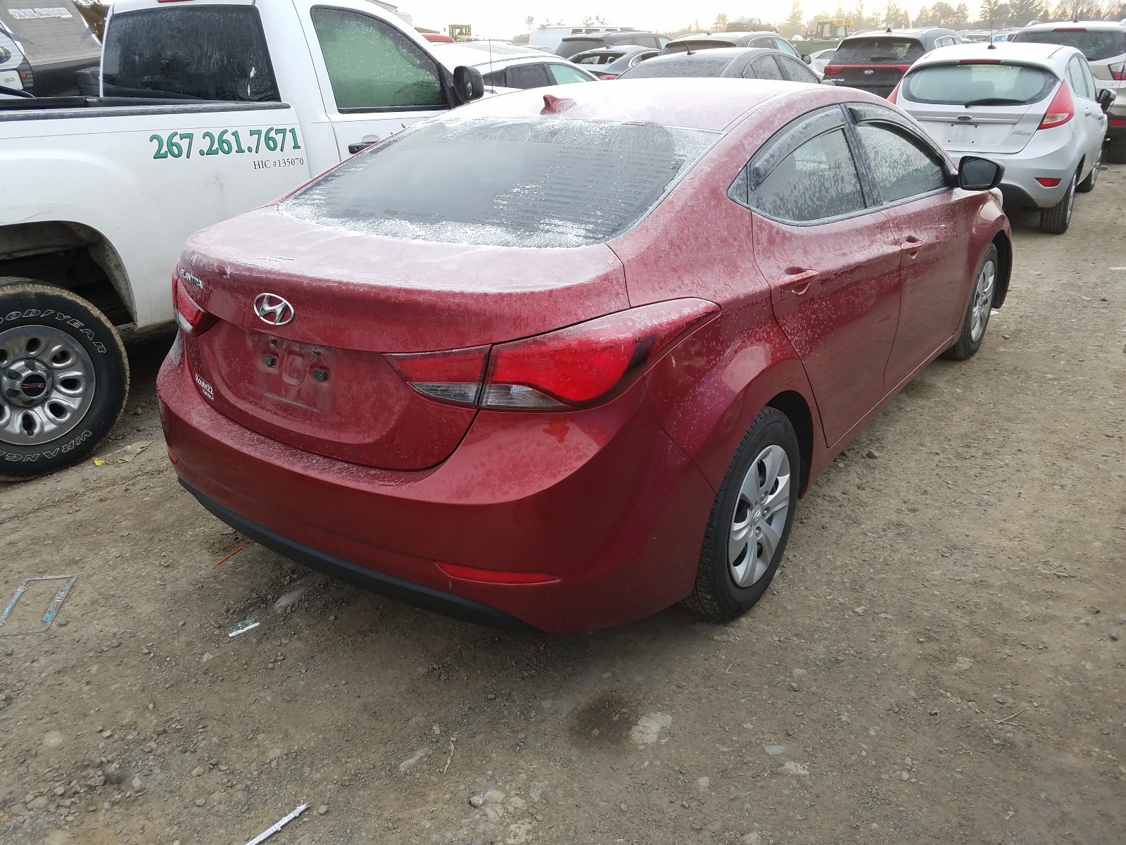 Photo 3 VIN: 5NPDH4AEXGH798239 - HYUNDAI ELANTRA SE 