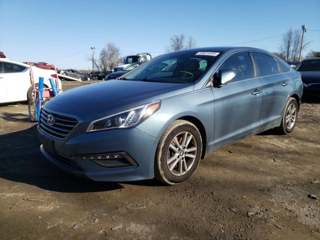 Photo 1 VIN: 5NPE24AA1FH147129 - HYUNDAI SONATA ECO 