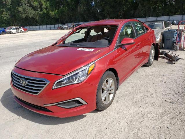 Photo 1 VIN: 5NPE24AA1HH448437 - HYUNDAI SONATA ECO 