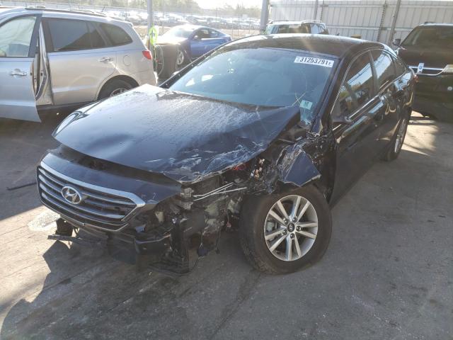 Photo 1 VIN: 5NPE24AA2FH137726 - HYUNDAI SONATA ECO 