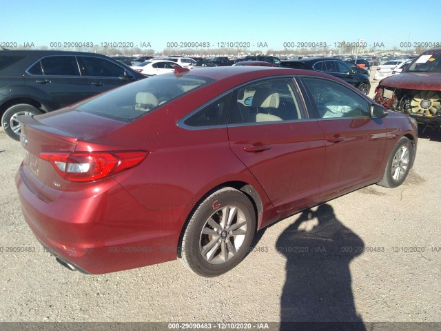 Photo 3 VIN: 5NPE24AA2GH434951 - HYUNDAI SONATA 