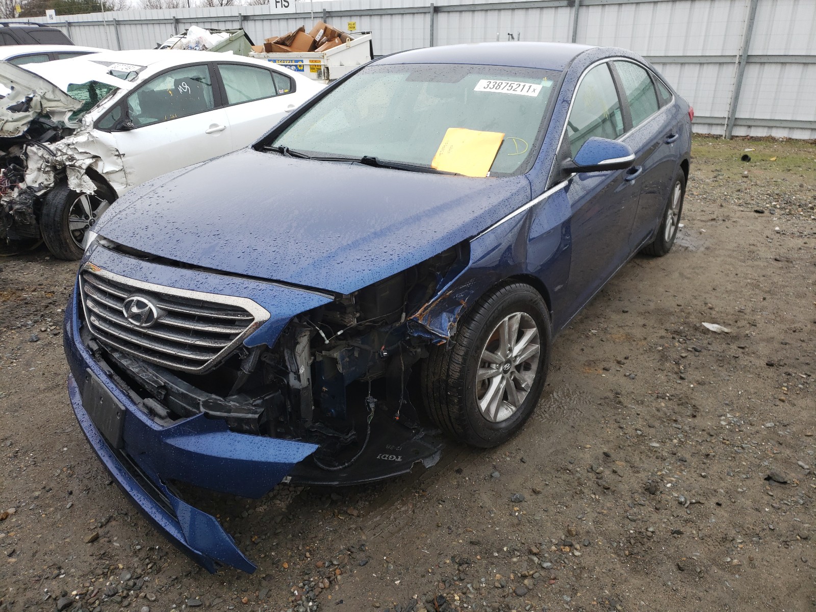 Photo 1 VIN: 5NPE24AA3FH162375 - HYUNDAI SONATA ECO 